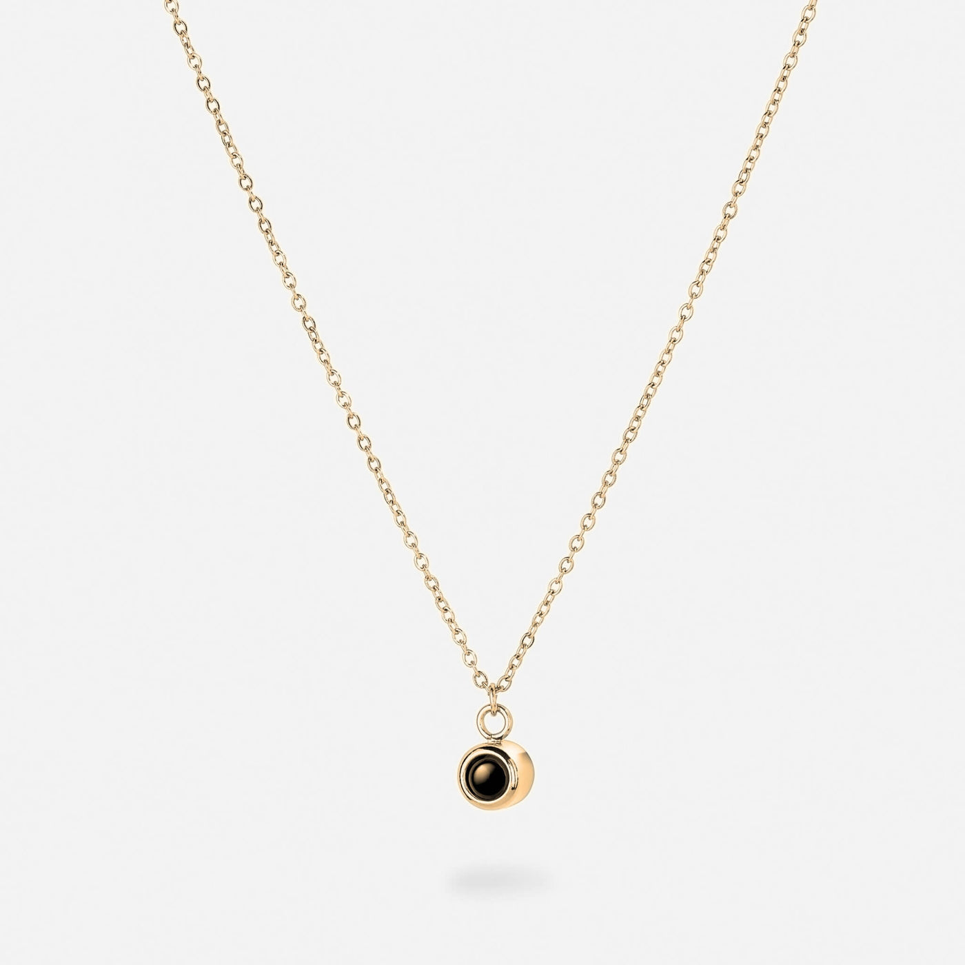 Collier Cercle Photo Personnalisé