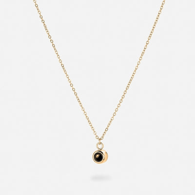 Collier Cercle Photo Personnalisé
