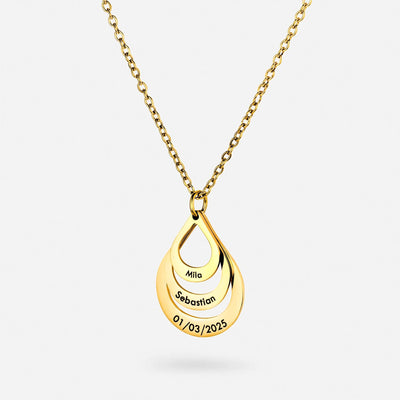 Personalized Drops Necklace