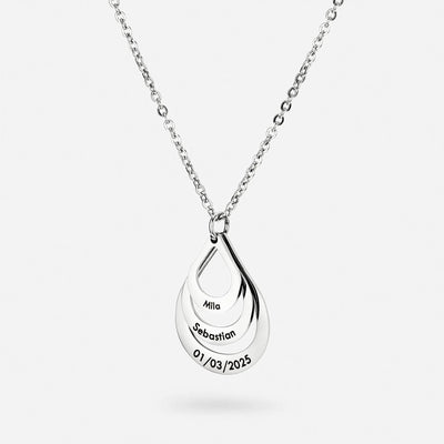 Personalized Drops Necklace
