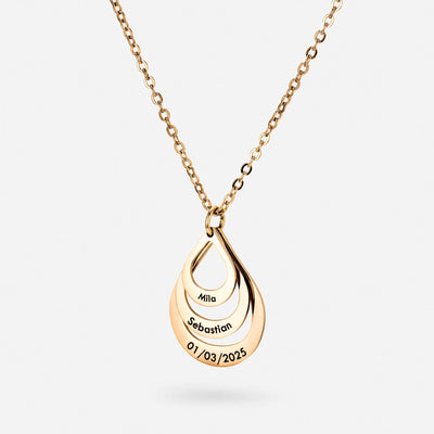 Personalized Drops Necklace