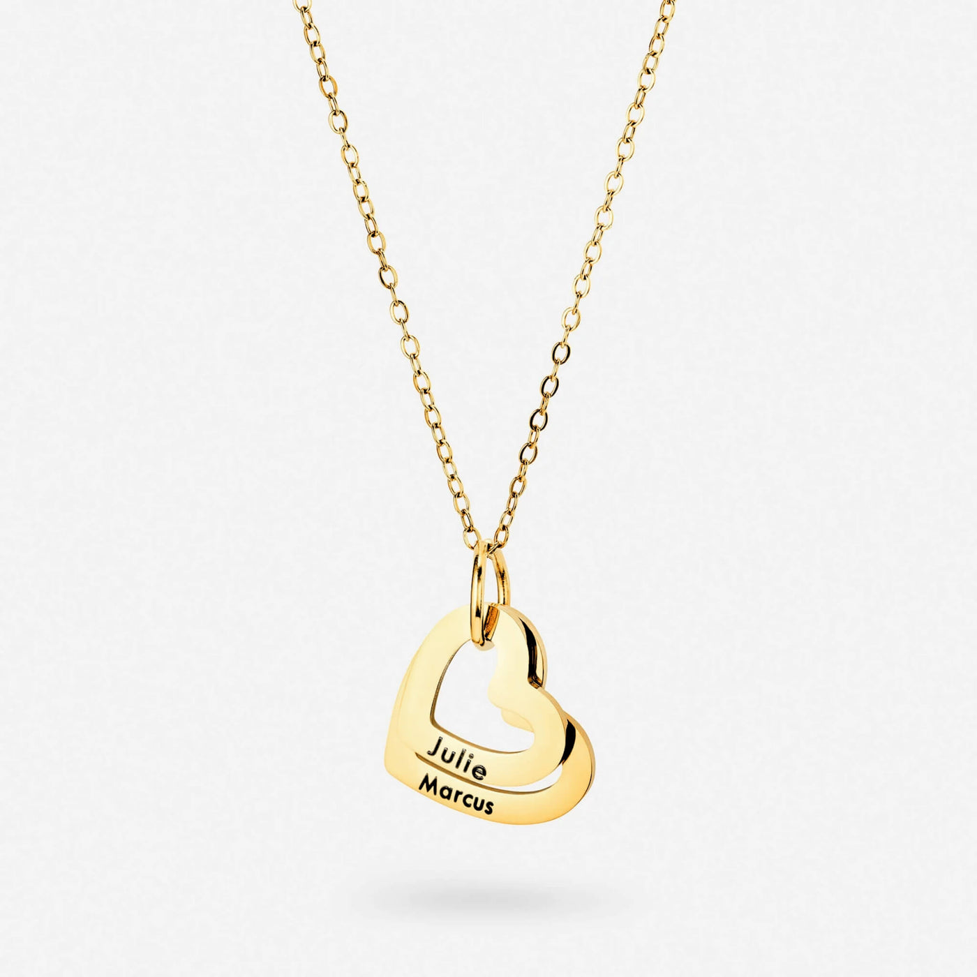 Collier Cœurs Personnalisé