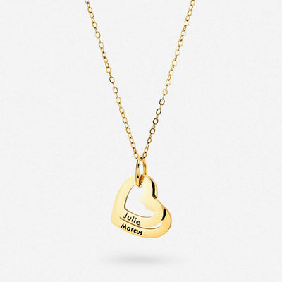 Collier Cœurs Personnalisé