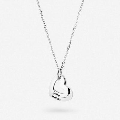 Collier Cœurs Personnalisé