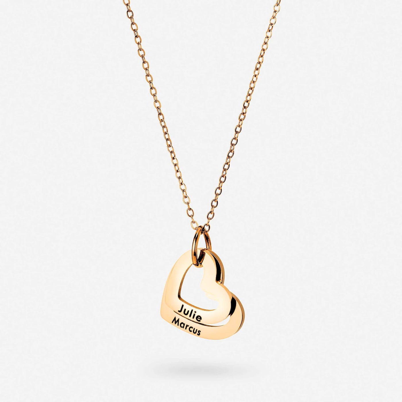 Collier Cœurs Personnalisé