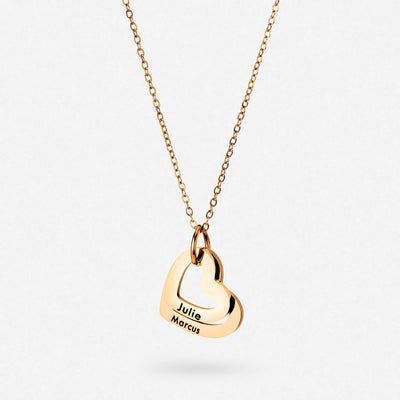 Collier Cœurs Personnalisé