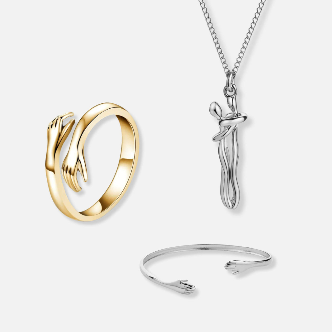 Bague de câlin, Collier Câlin & Bracelet de câlin