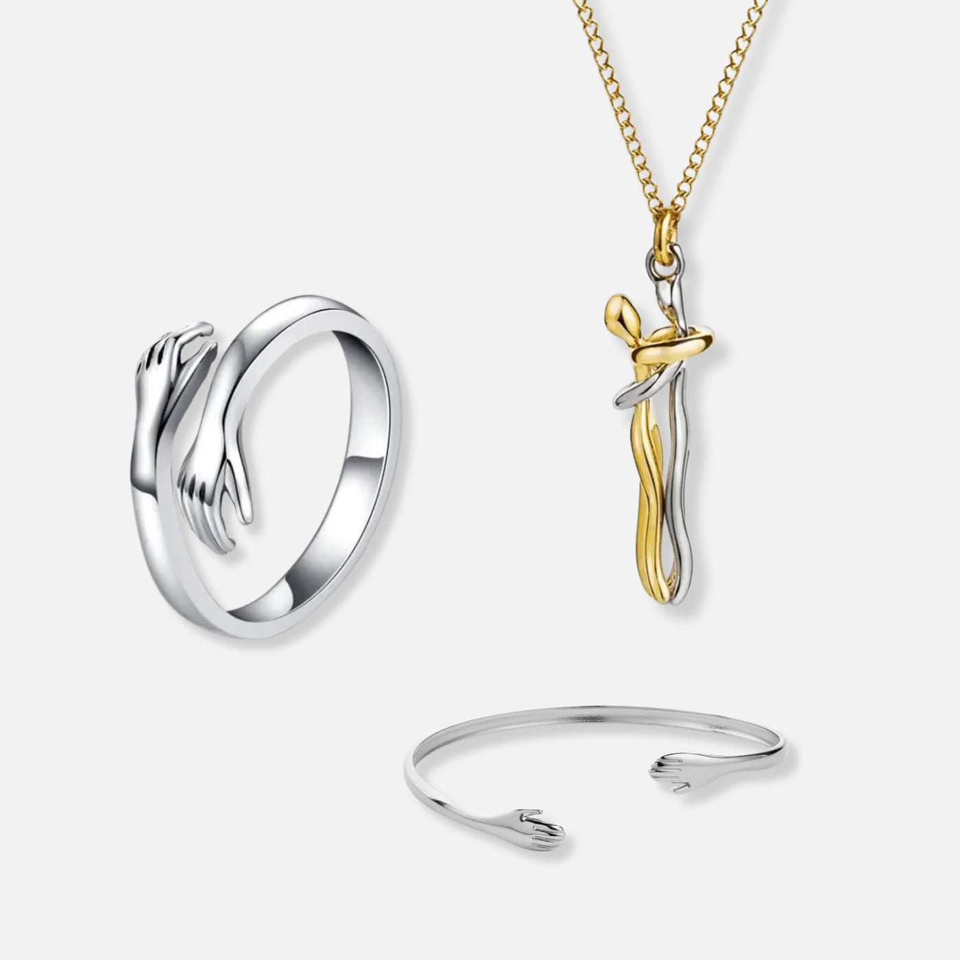 Bague de câlin, Collier Câlin & Bracelet de câlin