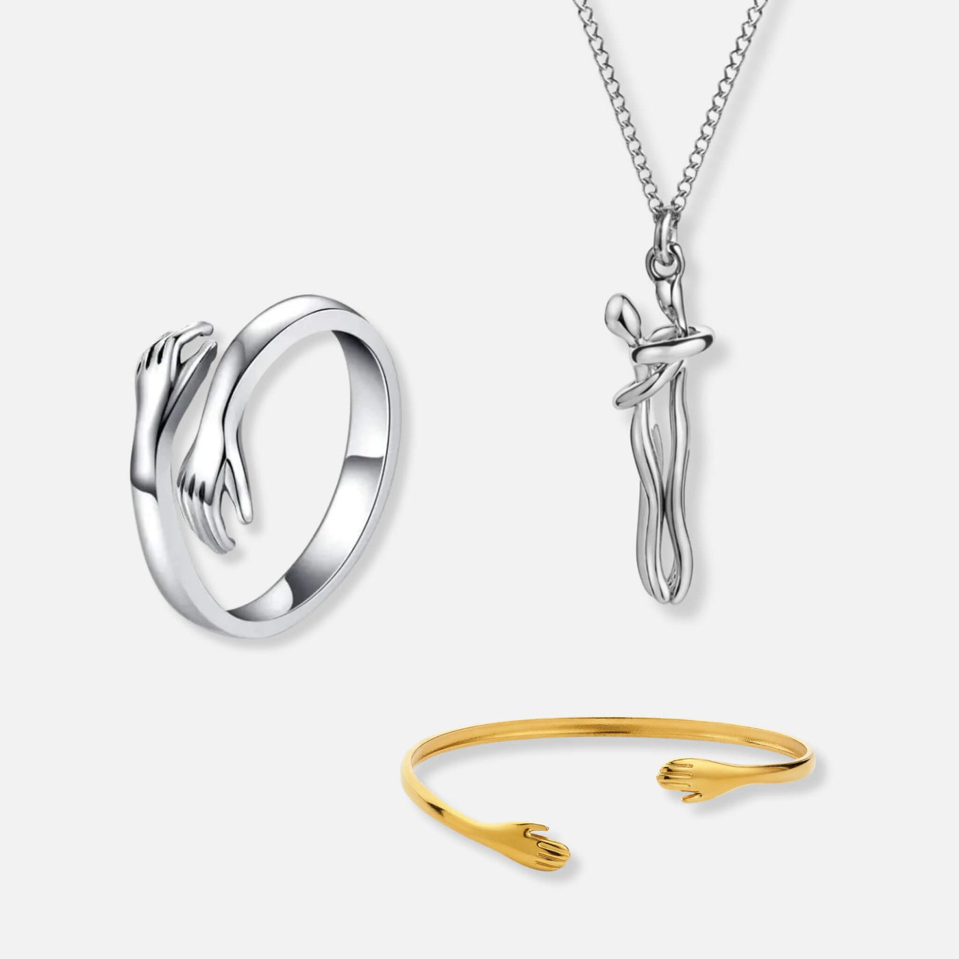 Bague de câlin, Collier Câlin & Bracelet de câlin