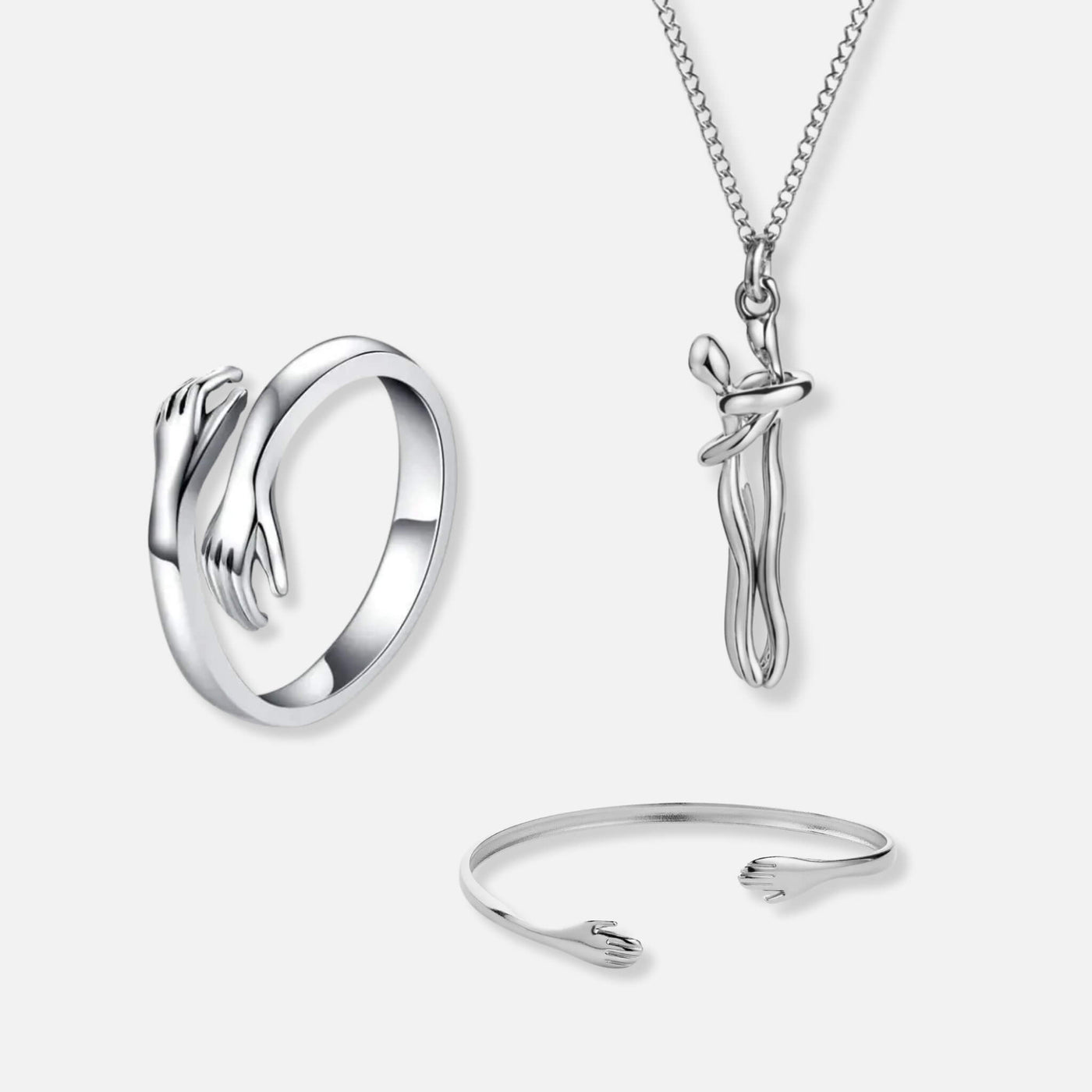 Bague de câlin, Collier Câlin & Bracelet de câlin